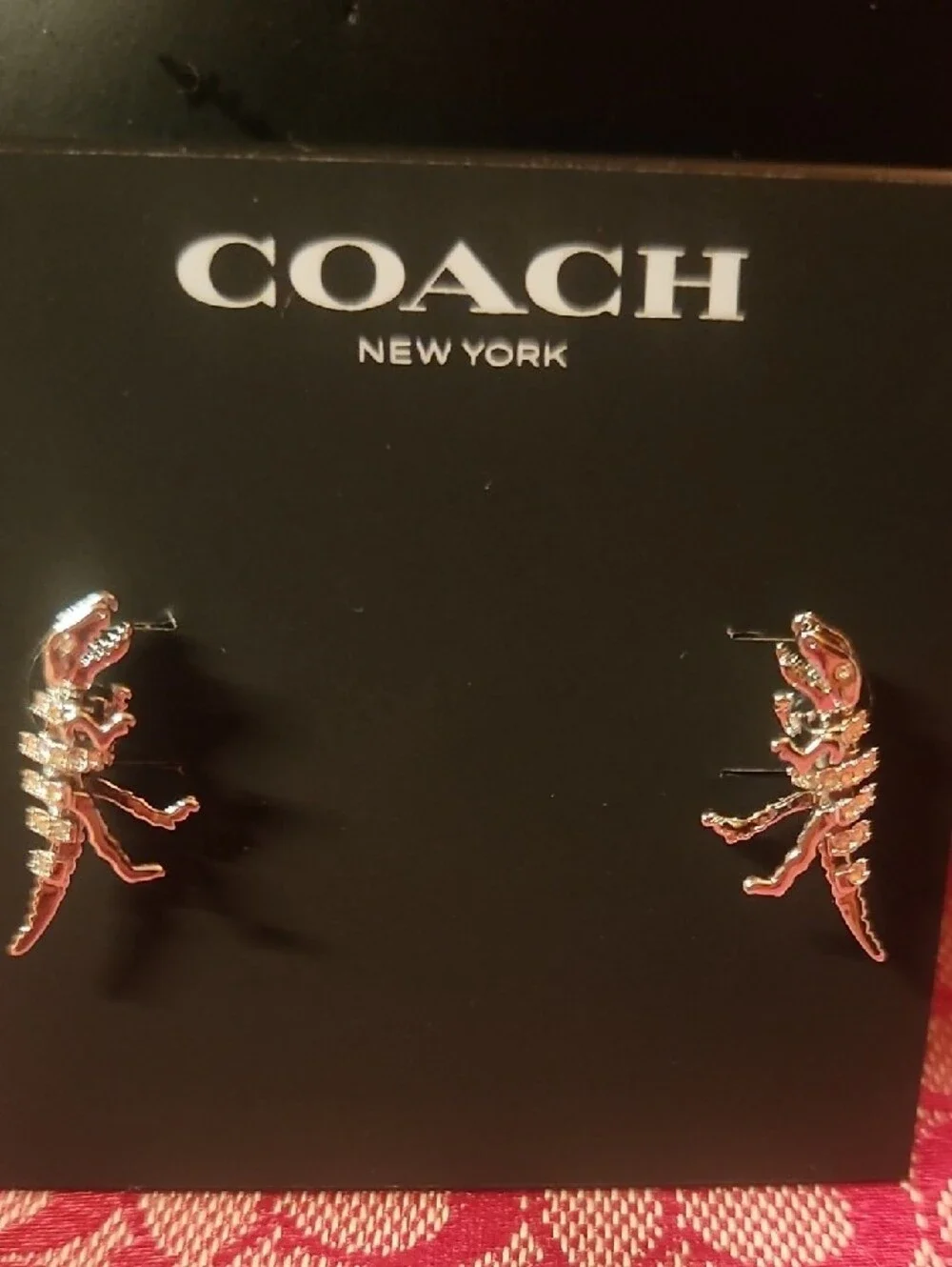Coach playful dinosaur